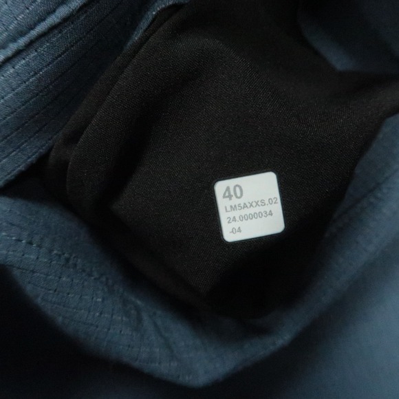 Lululemon Pants Men 40x32 Blue ABC Classic Fit WovenAir 5 Pocket Trouser - Picture 7 of 11